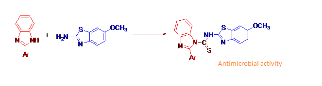 benzimidazole clubbed benzothiazole